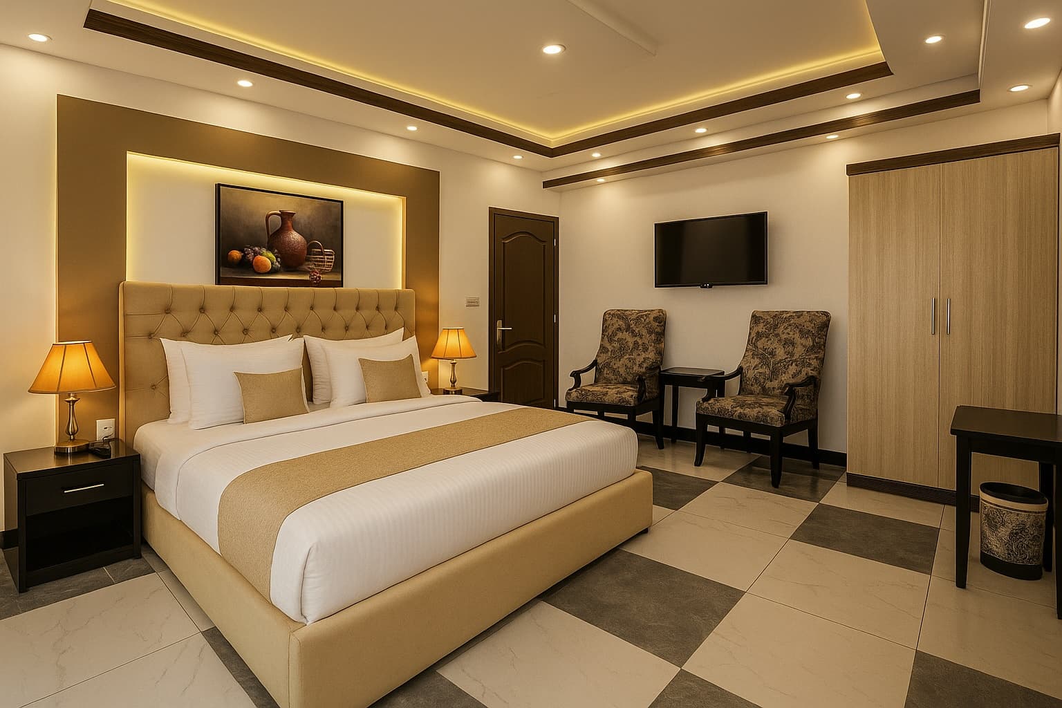 Belmont Naran executive room seating area