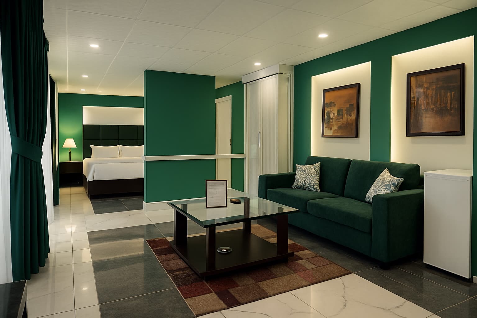 Belmont Naran signature suite living area