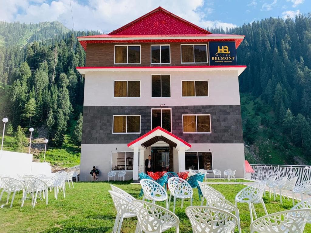 Belmont Hotels and Resorts luxury exterior view in Naran Valley, Pakistan